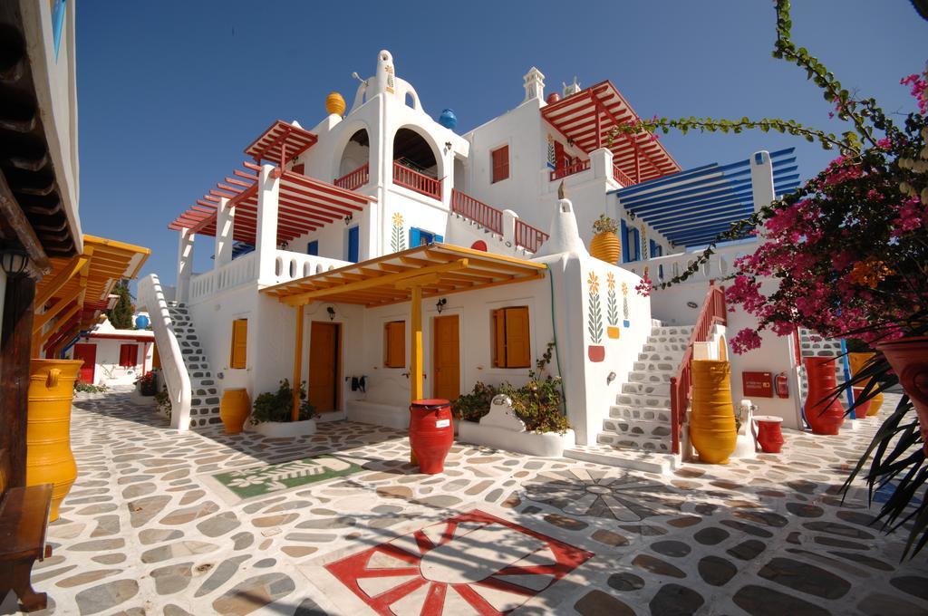 Sun Of Mykonos Studios Klouvas Экстерьер фото